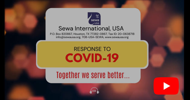 Sewa International - Response to Covid19
